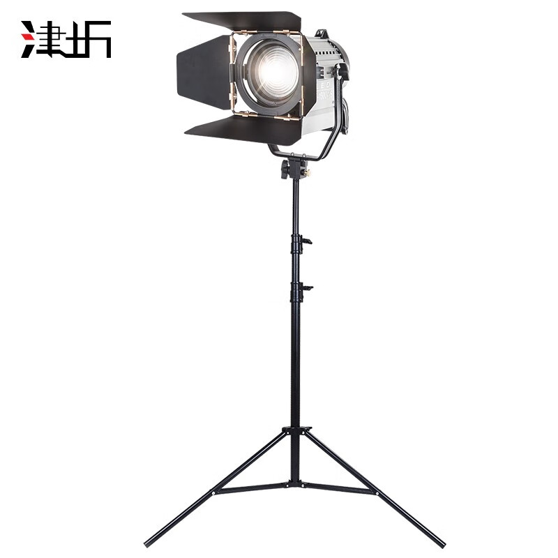 津圻 led聚光灯影室轮廓光摄影灯150w/300w摄像灯双色温演播室舞台