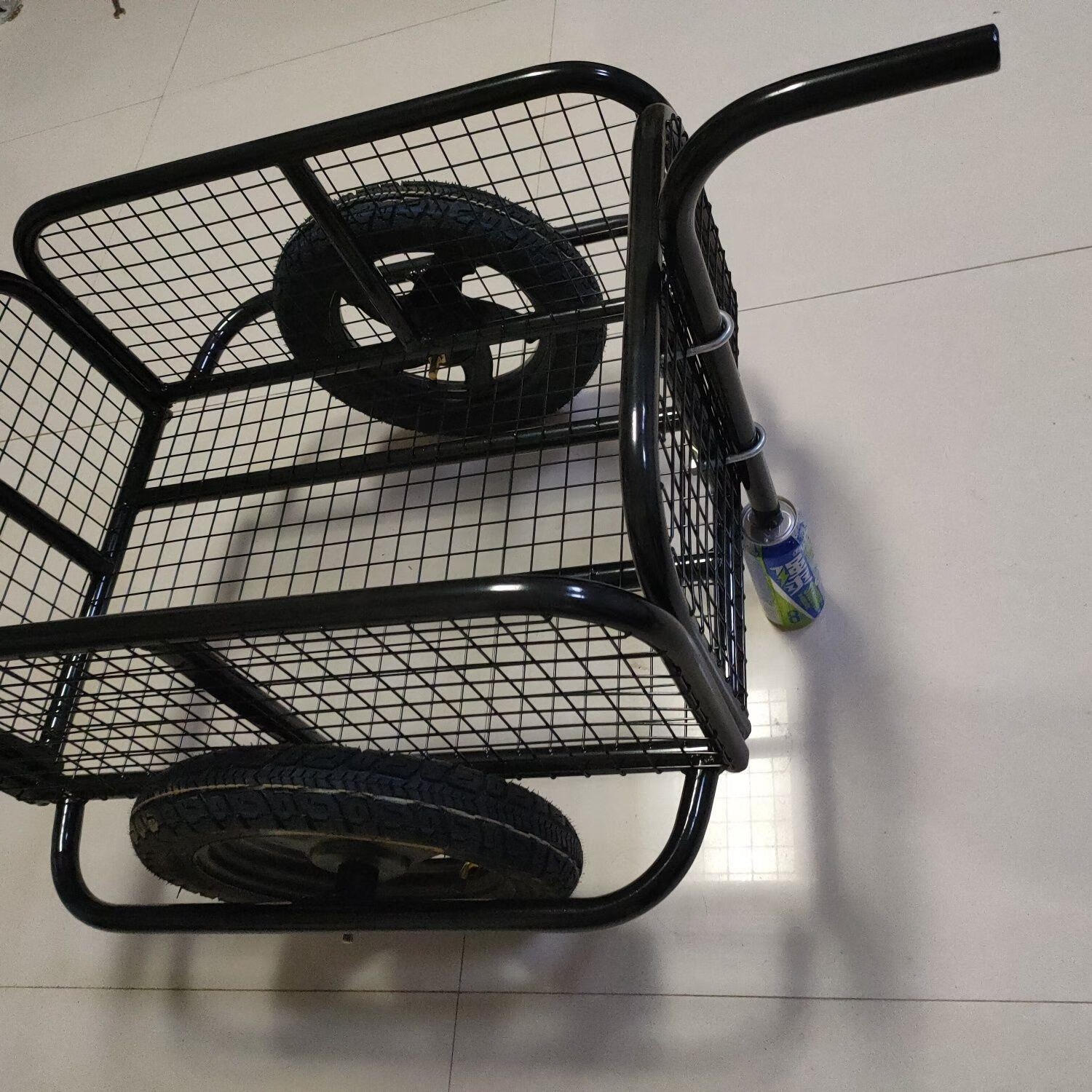 山头林村摩托车后挂式拖车 电动车小拖车摩托车拖车后挂式牵引车摆摊