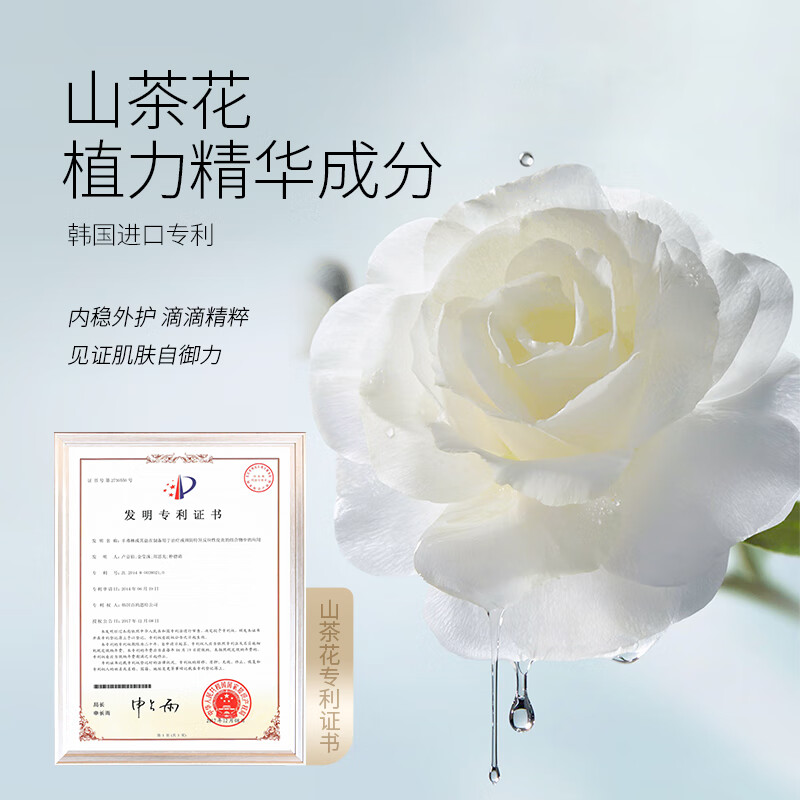 仁和匠心山茶花肌底烟酰胺爽肤水女士补水保湿精华水适用水乳护肤套装 【套装推荐】山茶花水乳套装