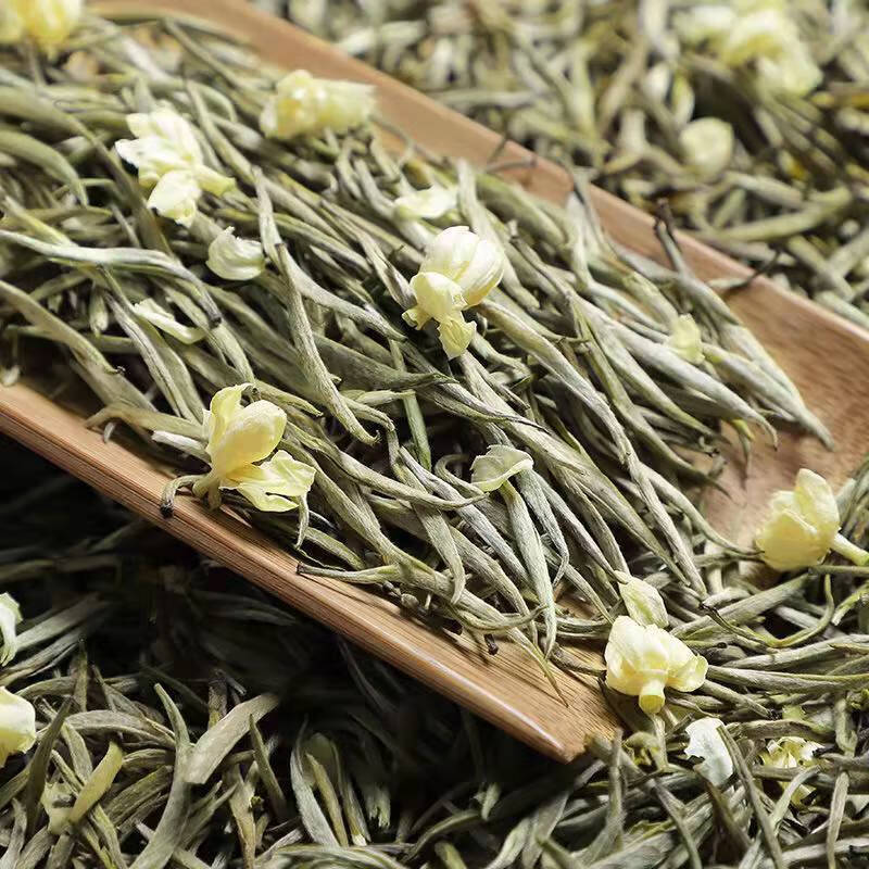 浓香飘雪 茉莉花茶全芽2023新茶特级春茶嫩芽正宗八窨一提白毫银针