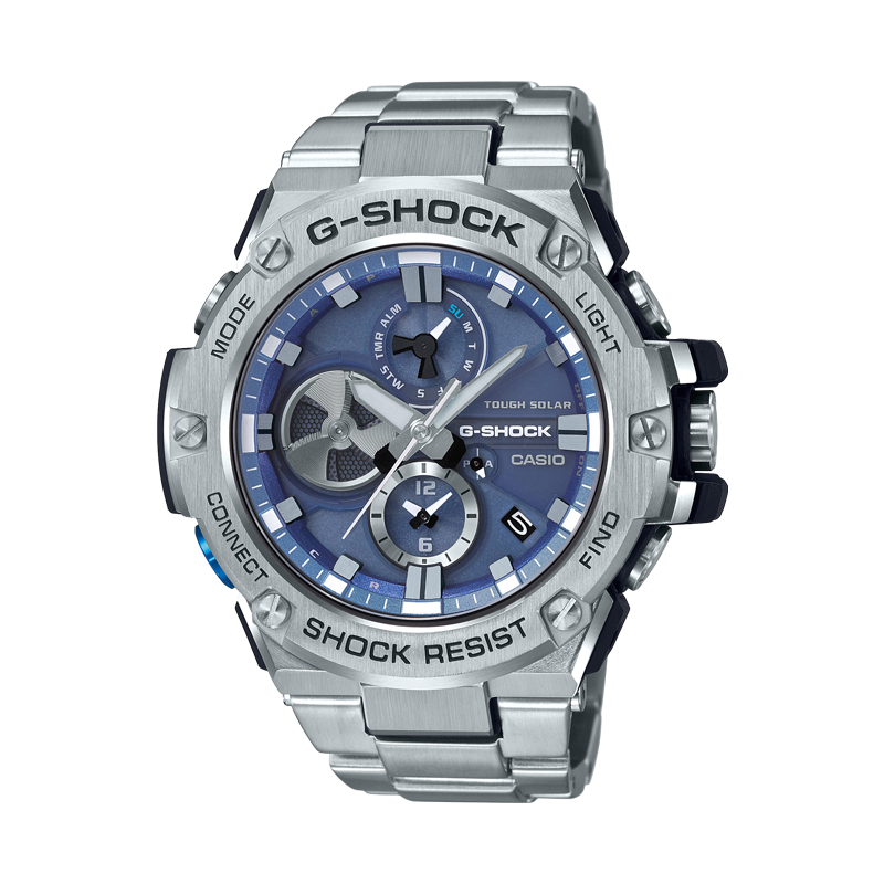 ����ŷ��CASIO��G-SHOCK GST-B100ϵ�п���ŷ�ֱ���������֮��ʱ����ʿ�ֱ� ���� GST-B100D-2APFN̫����+�ֻ����� 2990Ԫ