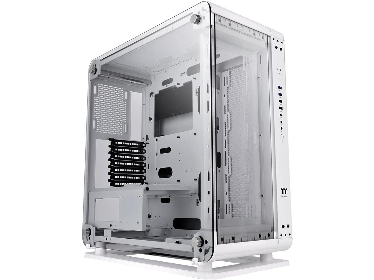 Thermaltake The Core P6 TG Snow Edition 变形ATX 中塔全模块化机箱 Tt LCS 认证
