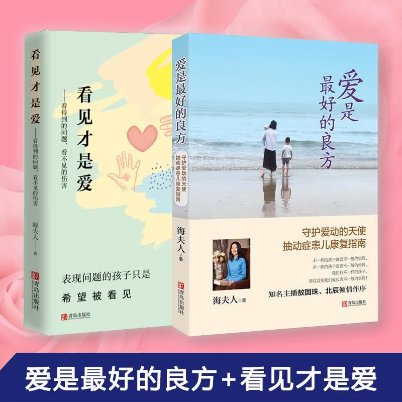 【套装2册】看见才是爱+爱是最好的良方 海夫人