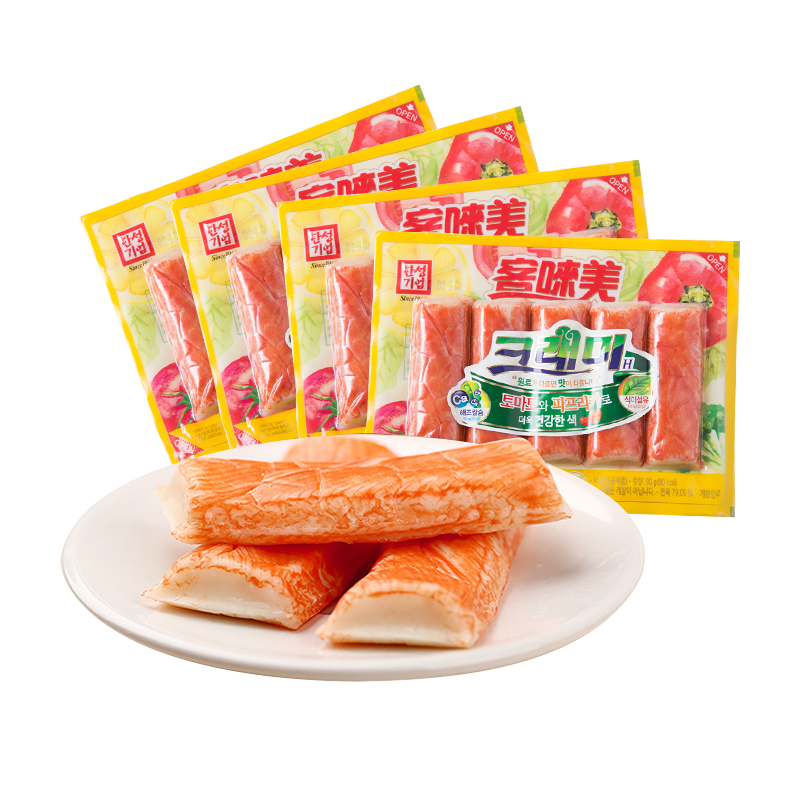 客唻美 蟹味棒 90g*4袋