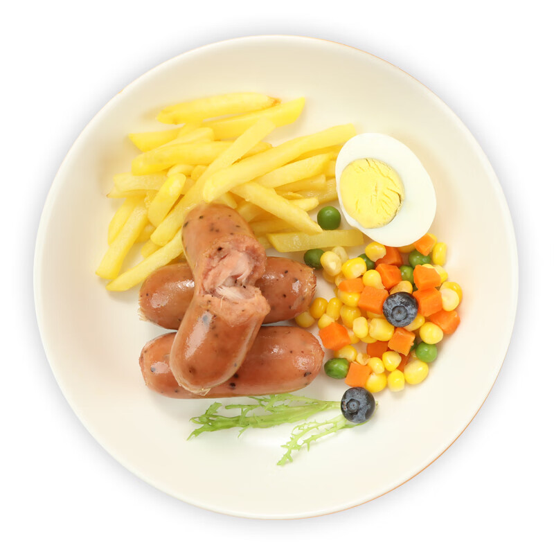 泽众（zezon）火山石烤肠黑胡椒烤肠清真食材香肠空气炸锅烤肠台湾烤肠 黑胡椒火山石烤肠500g