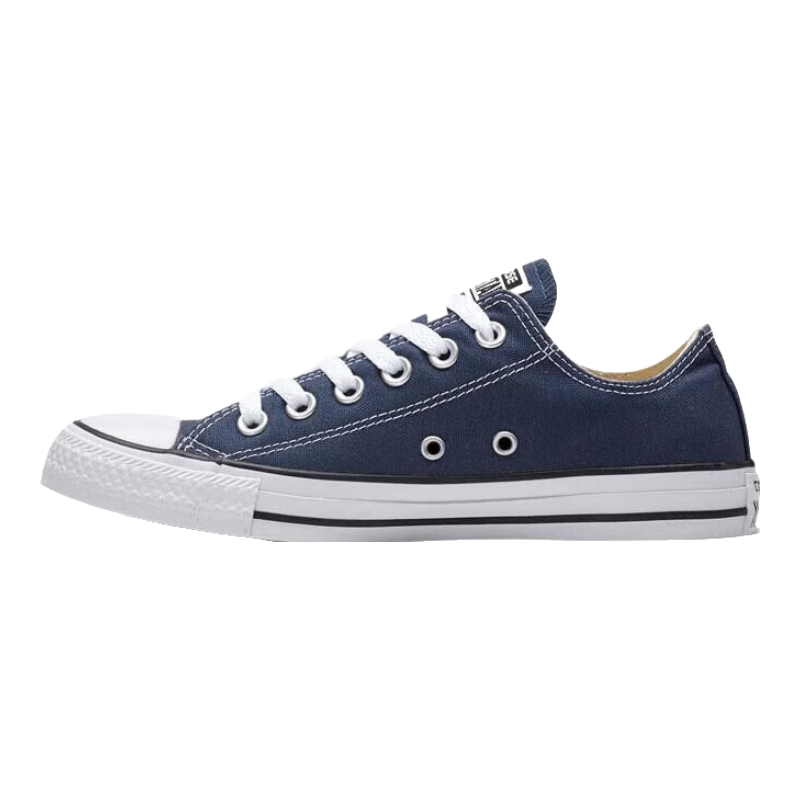 匡威（Converse）All Star 男女鞋經典低幫休閑情侶帆布鞋 102329 海軍藍 37碼 