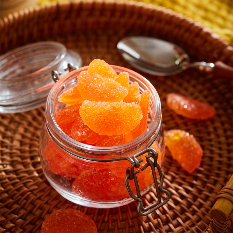 桑记糖坊酸甜橘子味硬糖 童年怀旧老式水果糖休闲零食食品 硬橘子糖小