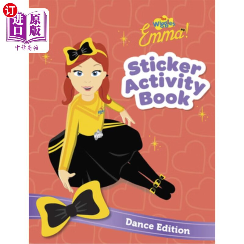 海外直订the wiggles emma: sticker activity book: dance edition