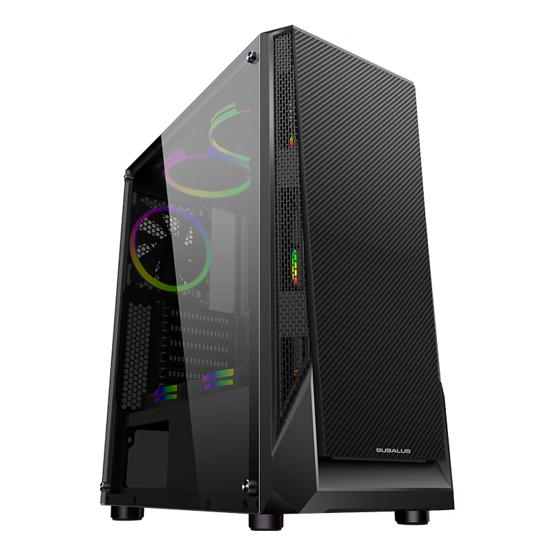 大水牛(bubalus)瑞祥 电脑主机机箱加战神370电源(支持atx/matx主板
