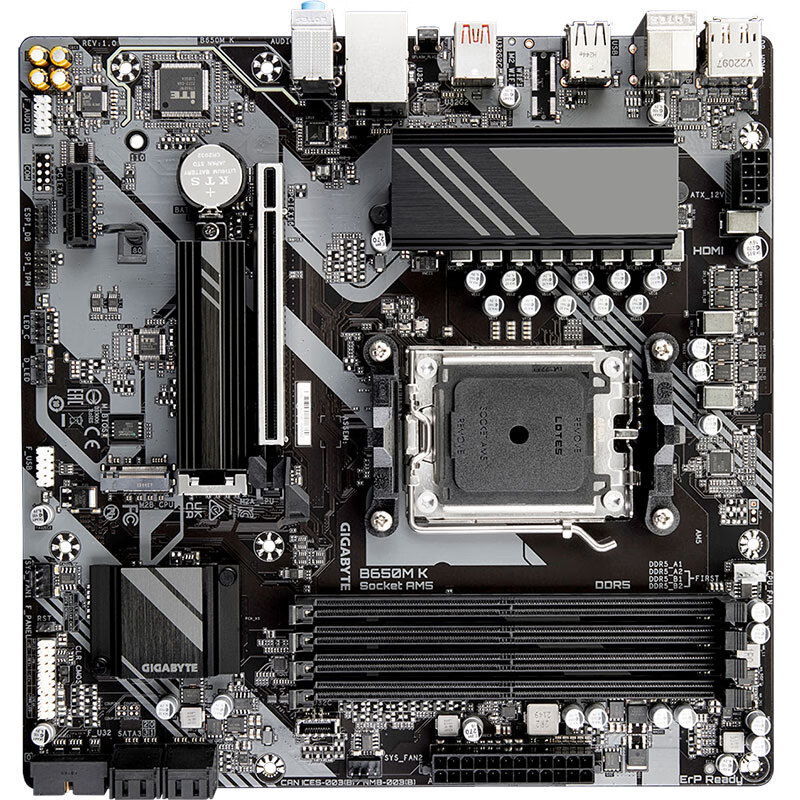 技嘉 超耐久B650M K DDR5 图 6