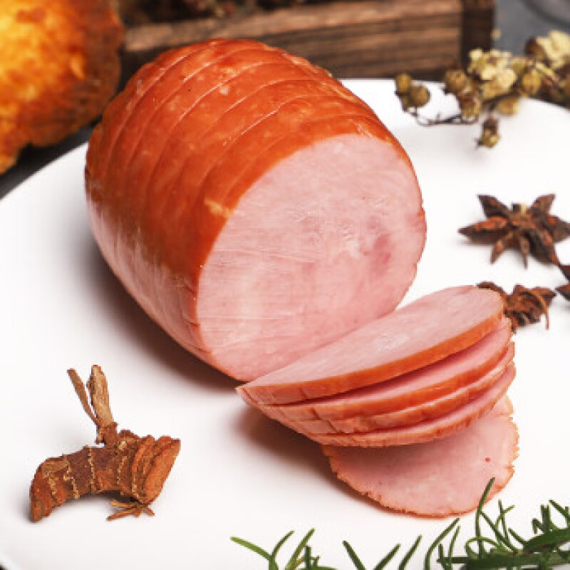 波尼亚黑森林火腿三明治火腿片青岛老火腿火腿肠纯整腿肉 火腿600g
