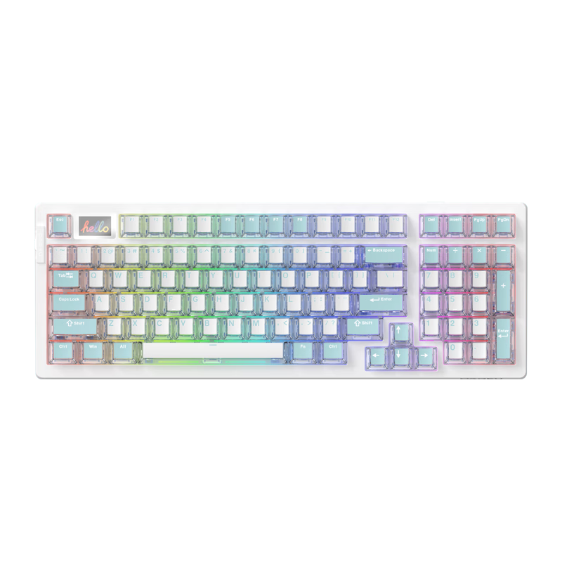 ����ţ�dareu��A98pro��е������ģ�Ȳ����Ϸ�칫PBT��ñȫ��RGB������gasket�ṹ�����V4-�޺��