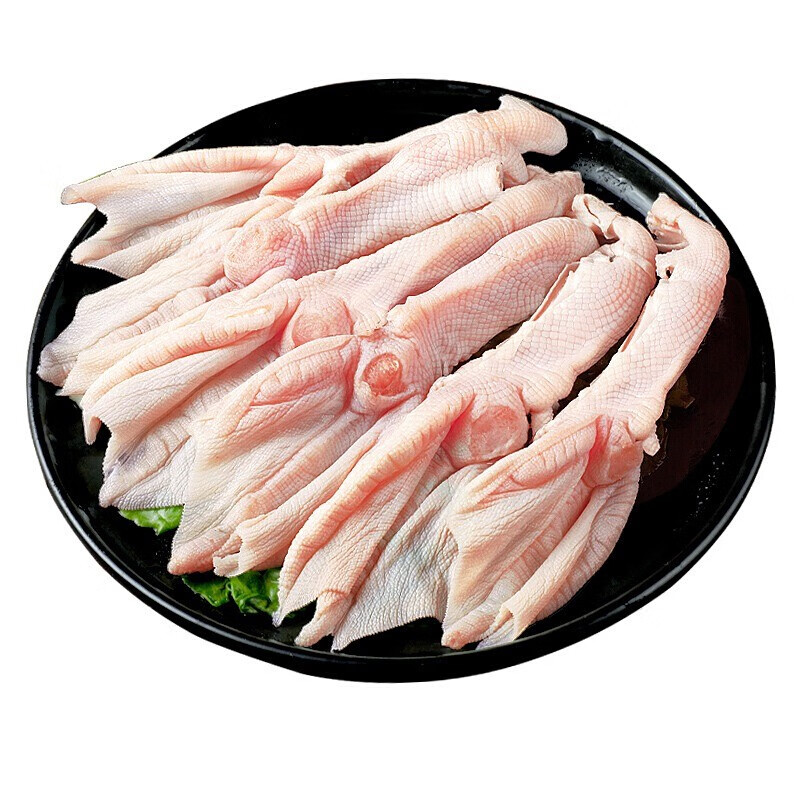 安小离去骨鸭掌 鸭货生鲜无骨鸭爪鸭头鸭脚生冷冻