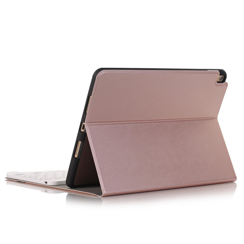 zonyee蓝牙键盘保护套适用苹果 iPad 2021款10.2英寸7/8/9代A2270/2602 玫瑰金保护套+蓝牙键盘