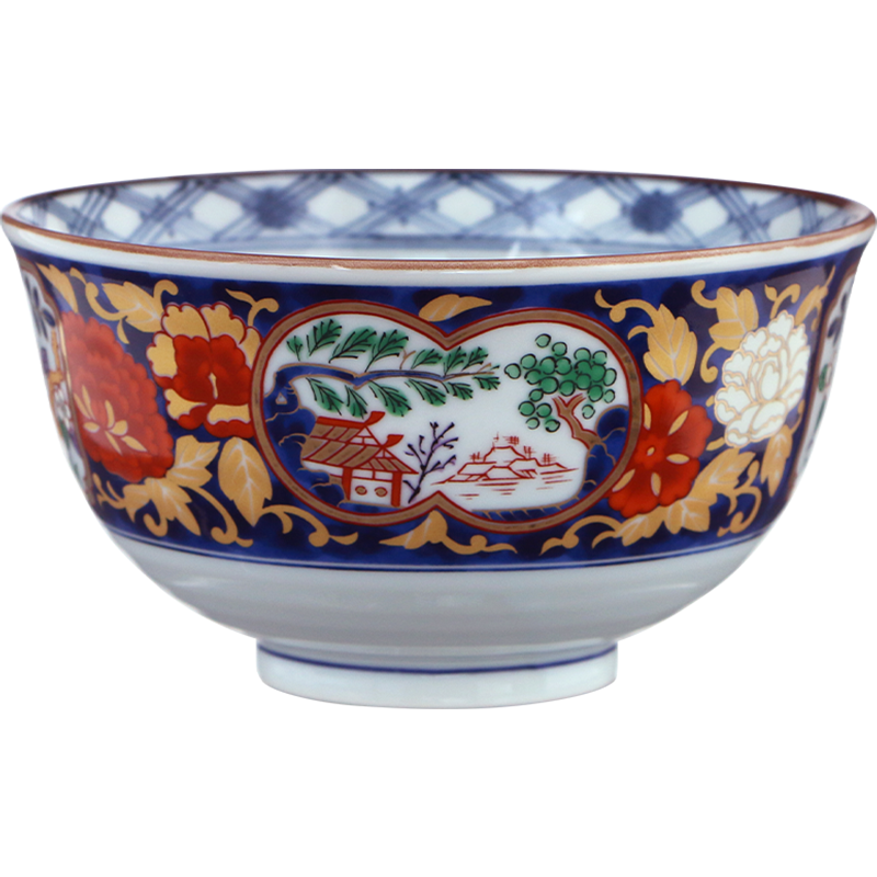 美濃燒(Mino Yaki) 日本進口 面館專用 商用重慶小面碗 家用大號吃面碗 夜明珠