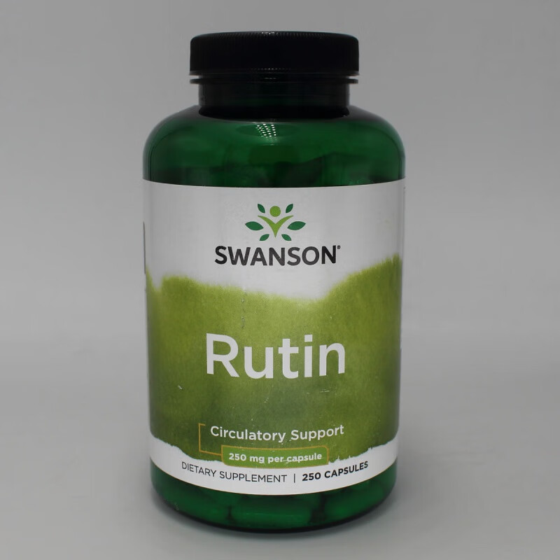 斯旺森芦丁rutin维生素p 250mg250粒 250粒