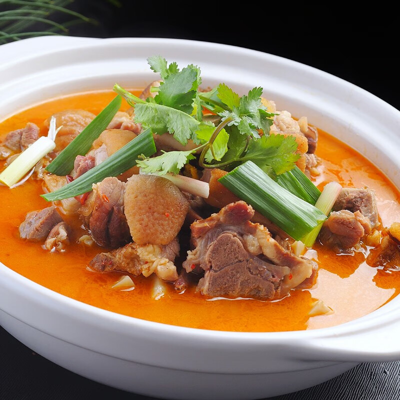 楚品鲜预制菜 腊猪蹄火锅 肥肠鱼泡火锅 熟食速食方便火锅 腊猪蹄火锅