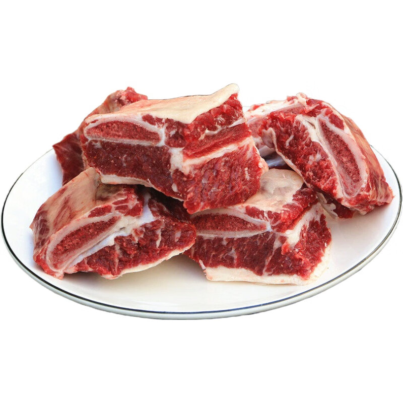 果亦橙 牛排骨 现杀牛排骨牛肋排骨黄牛排骨牛骨带肉团建送礼生鲜 现