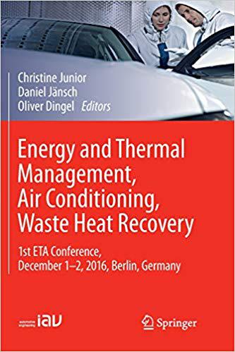 【预订】energy and thermal management, air
