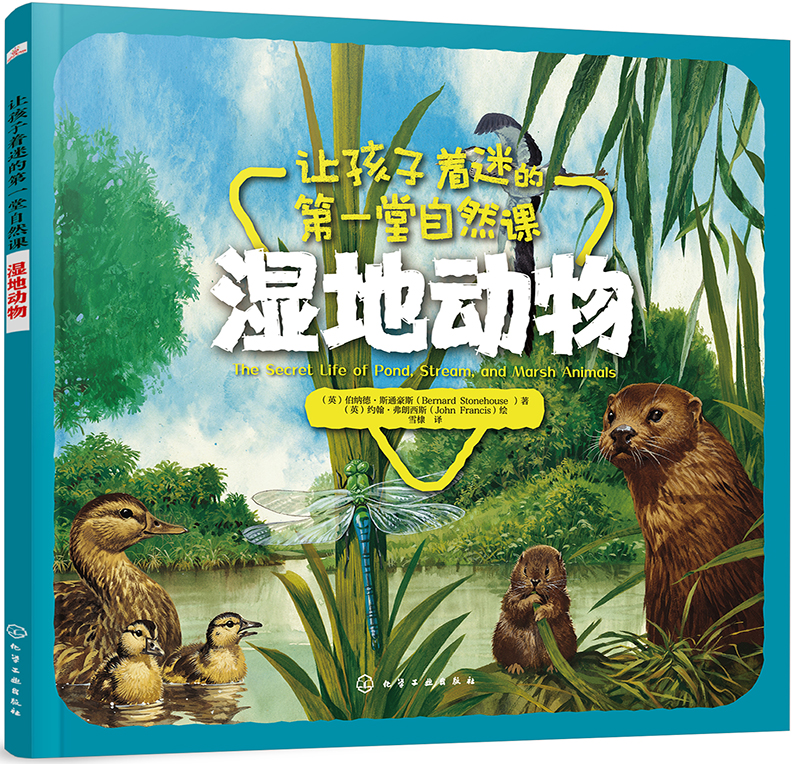 【正版新书】让孩子着迷的堂自然课——湿地动物科普/百科 湿地动物