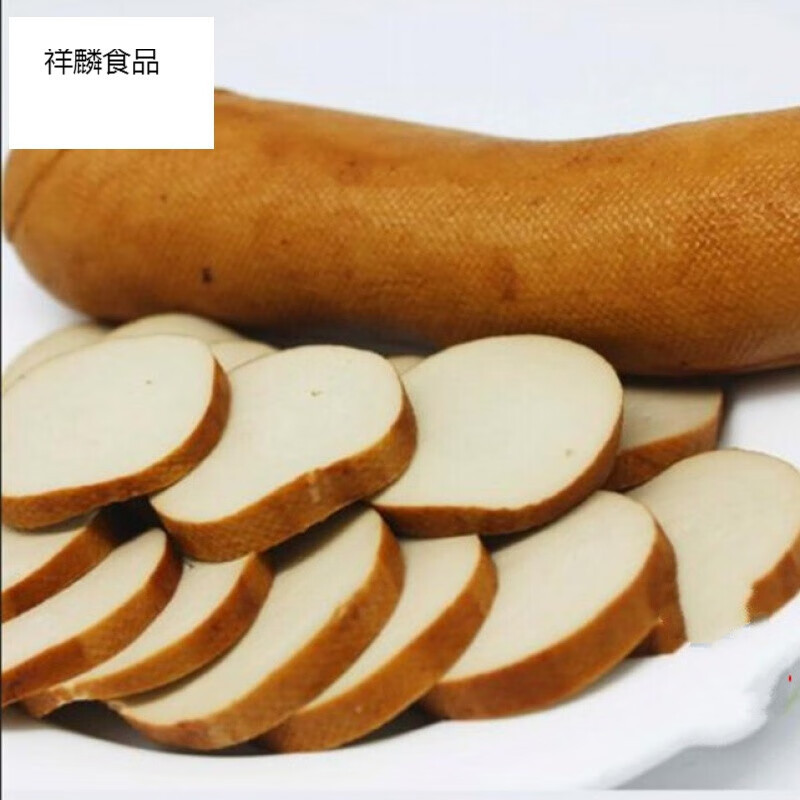 鲜有志山西特产 素鸡豆腐棒豆腐卷 下酒菜 素香肠 500g 份*6