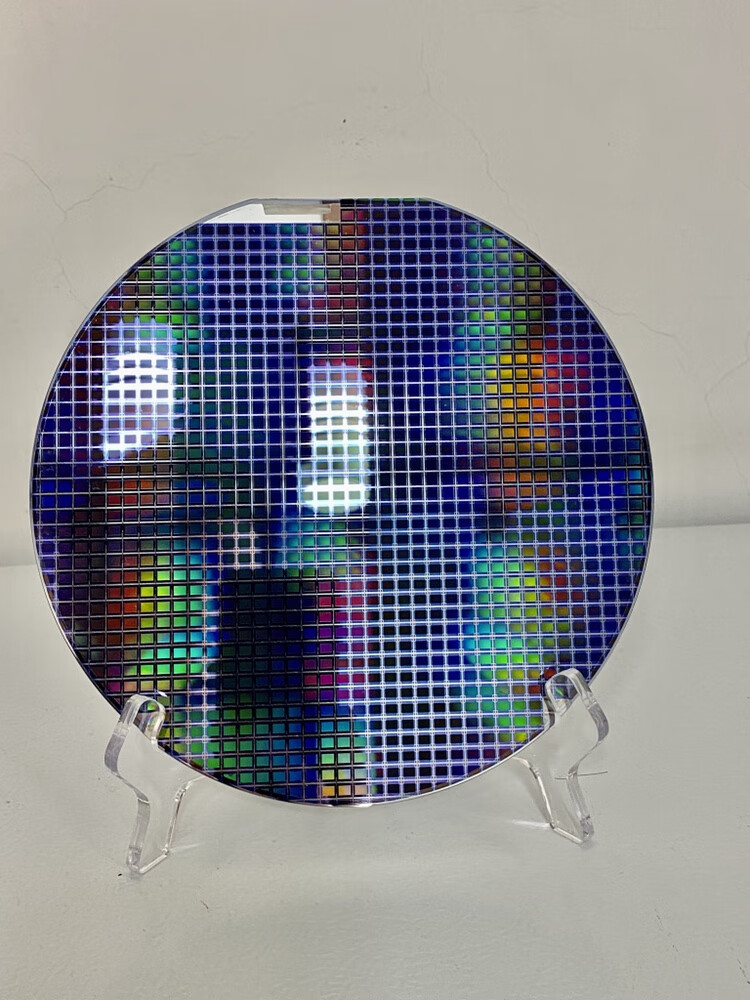 养舒 8寸晶圆 12寸光刻芯片 硅晶圆半导体展会siliconwafer dummy 8寸