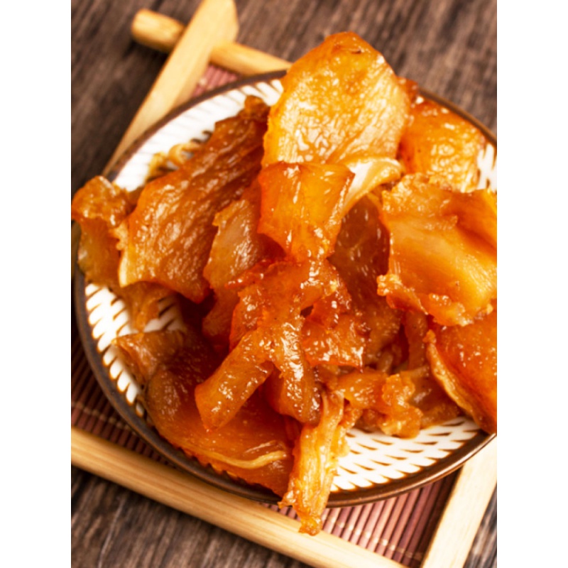 即食温州特产牛板筋卤味熟食休闲零食小包装香辣卤香 卤香牛筋218g