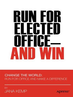 预订 run for elected office and win