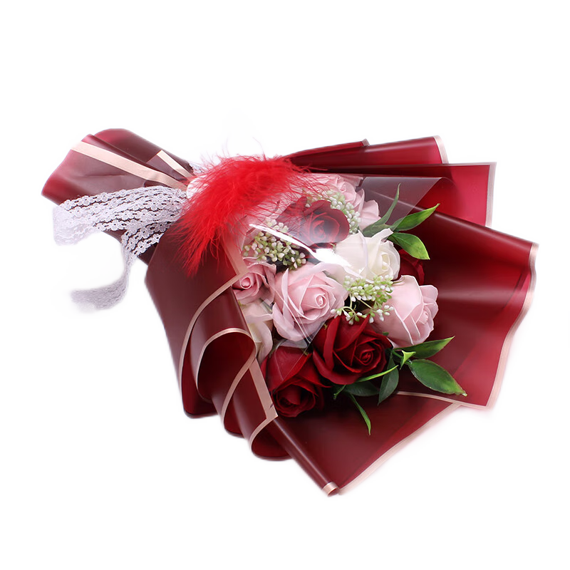 【惊喜结论】红玫瑰花香皂花价格走势分析，东岳福星阁品牌最受欢迎