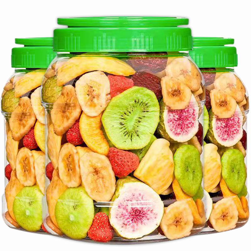 核工记水果脆片草莓干水果干果蔬脆片500g孕妇零食综合什锦休闲零食