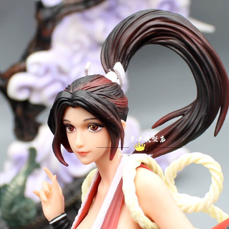 煌兮不知火舞手办二次元游戏摆件街头霸王手办七夕情人节男 樱花不知