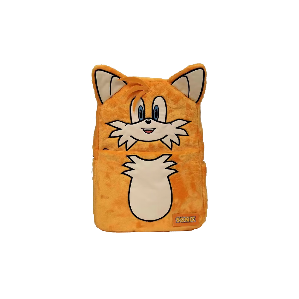 铭汇通索尼克书包wlgs自制索尼克 塔尔斯黄色毛绒动漫卡通 毛绒黄