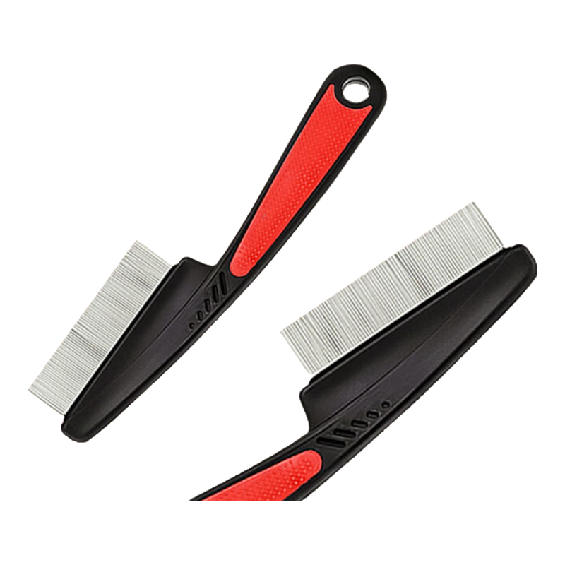 红颜粹篦子梳去头屑超密齿细齿梳子刮头皮屑清理神器除头虱加密虱钢梳