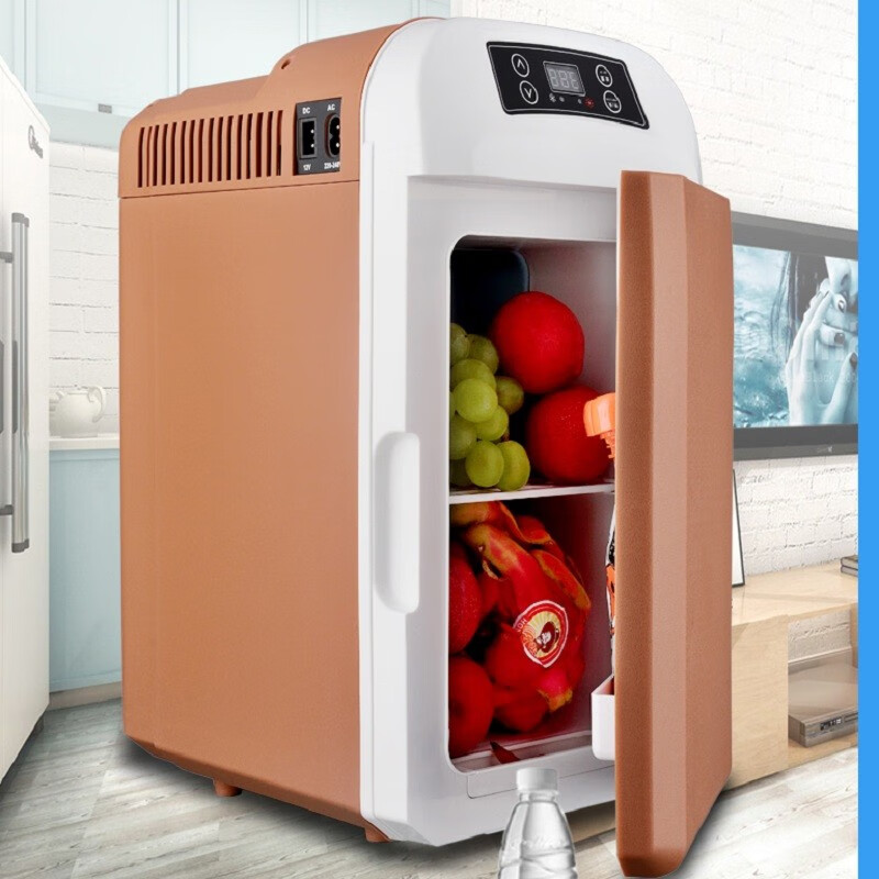 冰尊车载冰箱12v24v220v大货车车家两用迷你宿舍便携式冷藏保温箱 单