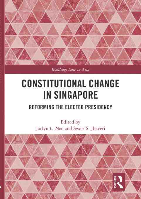 预售 按需印刷 constitutional change in singapore