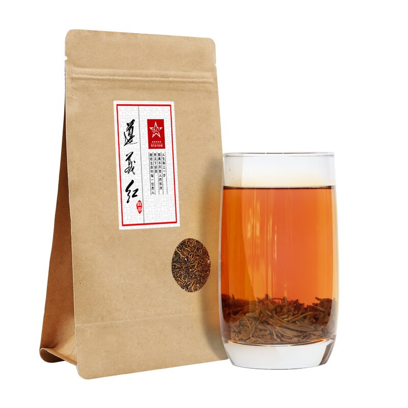 贵天下遵义红茶叶特级尊品贵州湄潭工夫红茶高原精选红茶自己喝100克