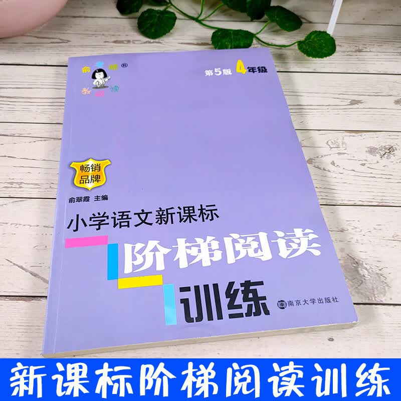 小学语文阶梯阅读训练一二三四五六年级第5版俞老师教阅读培优小学生课外阅读阶梯专项练习书1-2-3-456 古诗词阶梯阅读培优训练 第2版 小学二年级