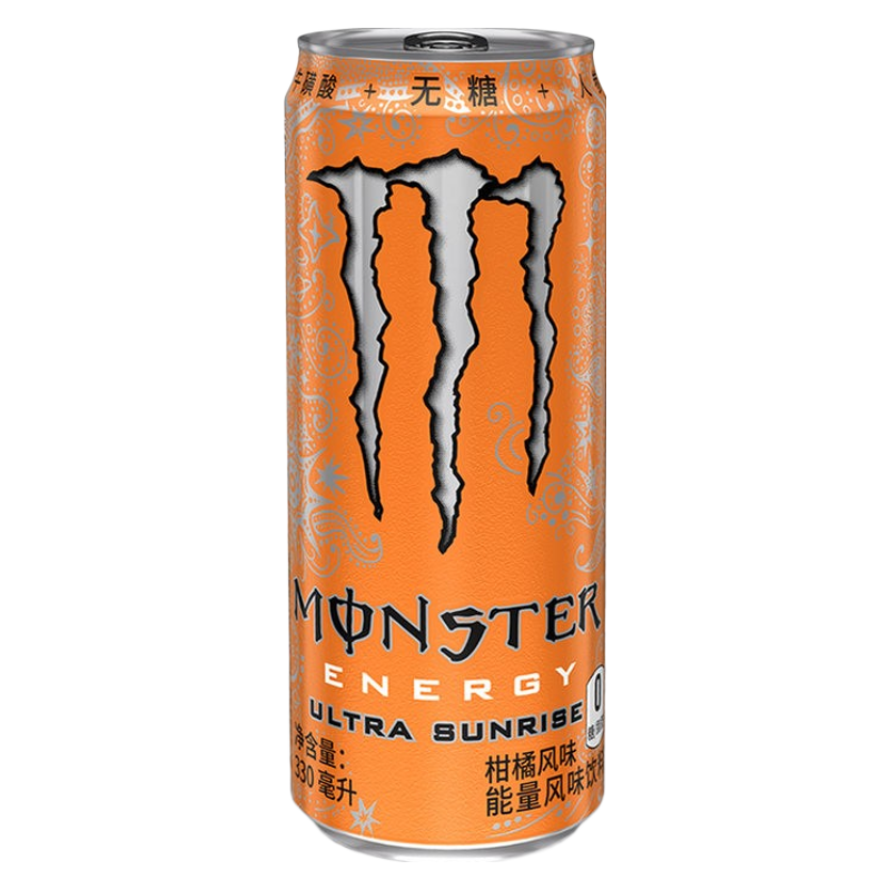 可口可乐魔爪五种口味混合维生素饮料运动饮料330ml/罐 新日期 龙之金