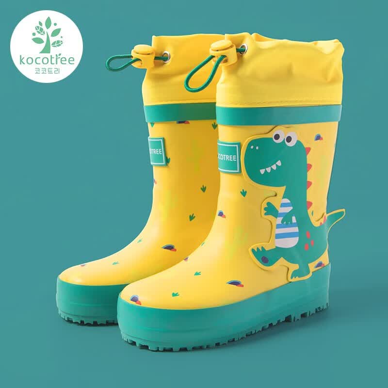 kocotreekk树儿童雨鞋防滑防水男童女童鞋宝宝雨靴小童时尚幼儿小孩鞋怎么样,好用不?