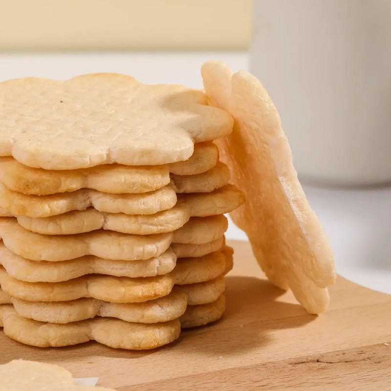 辰颐物语鲜虾脆饼168g/包 真材实料 海虾虾味十足 儿童休闲网红零食 2包*22小袋*2片