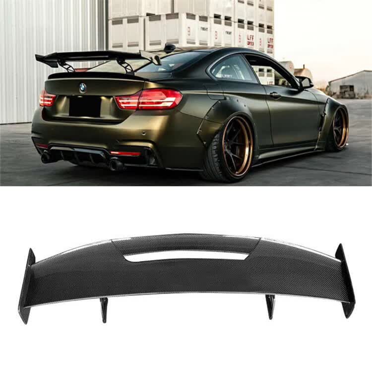 2023款宝马m3 m2  m4 m5改装碳纤维gt尾翼3系4系通用大尾翼扰流糖片片