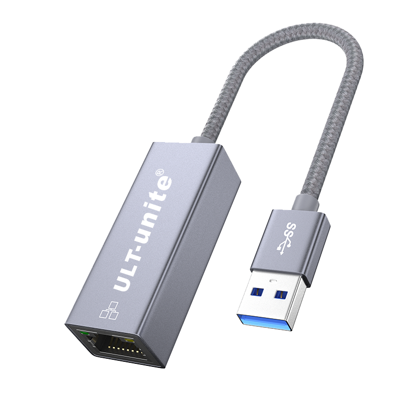 ULT-unite USB千兆有线网卡2.5G外置USB转RJ45网口转换器网线接口苹果笔记本电脑 【USB转2.5G千兆网卡】五仓配送
