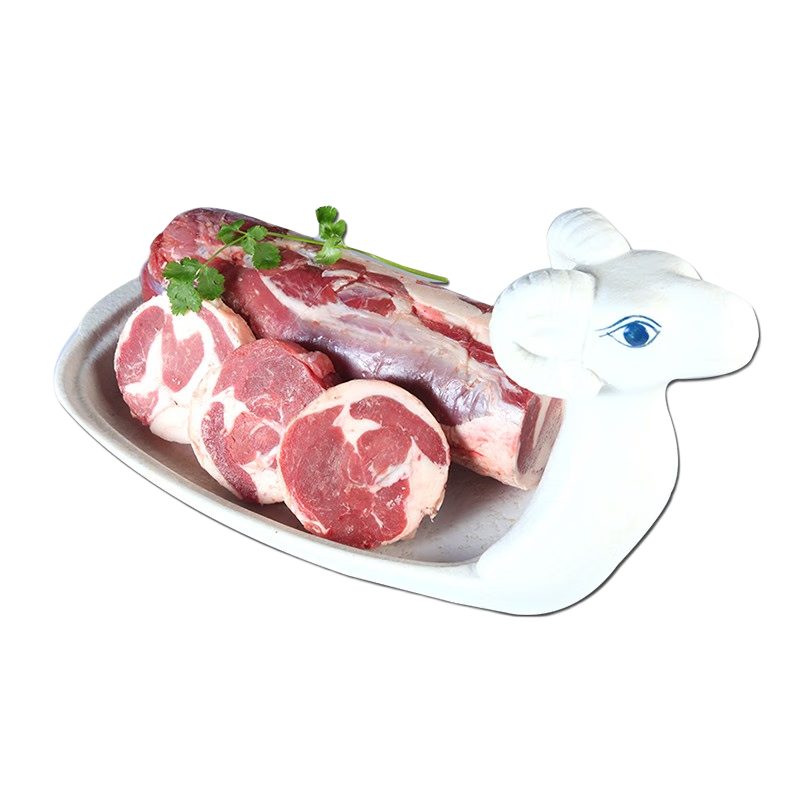 額爾敦 羔羊圓卷 內(nèi)蒙古錫林郭勒草原散羔羊肉生鮮 火鍋食材清真5斤