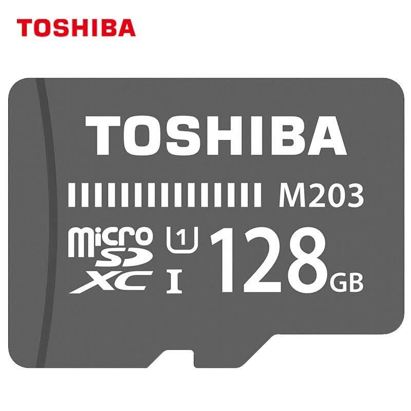铠侠内存卡 tf卡 新款高速卡 读速100MB 手机 相机 行车记录仪内存卡 东芝128G 100M/s tf卡