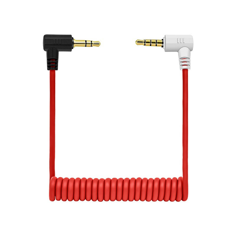 威焱适用于3.5音频线 无线领夹麦克风相机音频线小蜜蜂3.