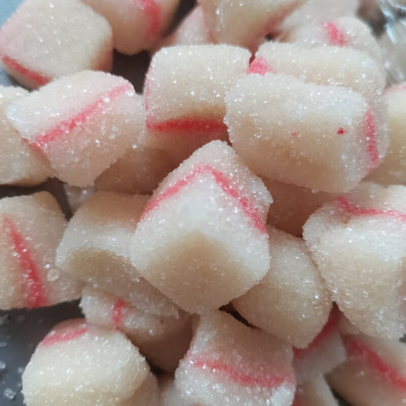 云南施甸老式儿时怀旧特色零食糕点制作糯米软糖500g装 500g 施甸制作