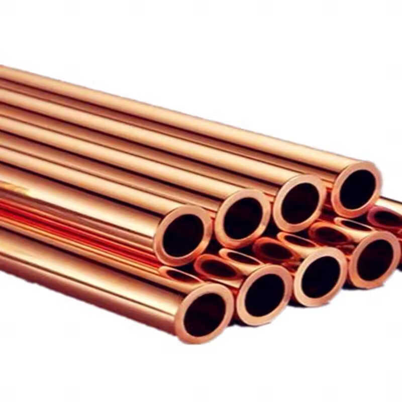 tp2紫铜水管 直管 红铜空心棒硬态紫铜管6.35-108外径空调铜 外径8mm
