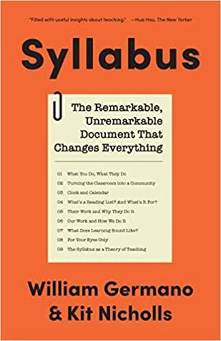 预订 syllabus: the remarkable, unremarkable document that