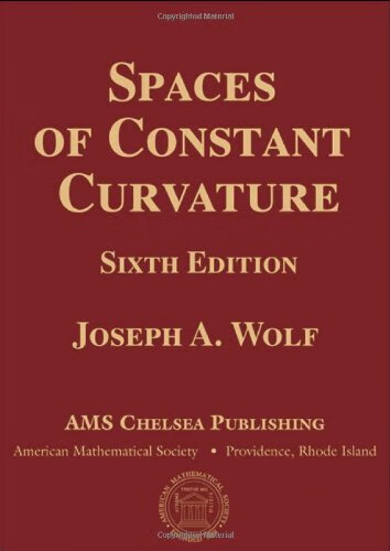 预订 spaces of constant curvature