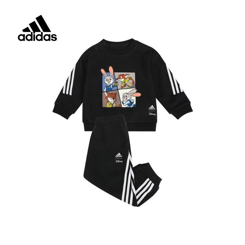 adidas (滔搏运动)kids阿迪小童男婴童IN F DY ZT SET长袖针织套服 IB7750 104使用感如何?